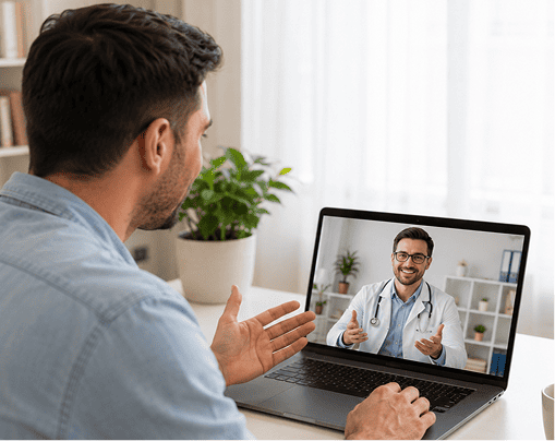 Patient testimonial video